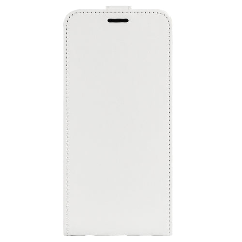 For iPhone 15 Pro Max R64 Texture Single Vertical Flip Leather Phone Case(White) - HoMEdemic™ 