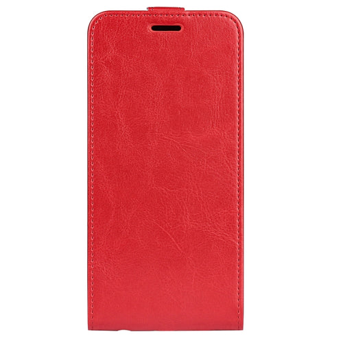 For iPhone 15 Pro Max R64 Texture Single Vertical Flip Leather Phone Case(Red) - HoMEdemic™ 