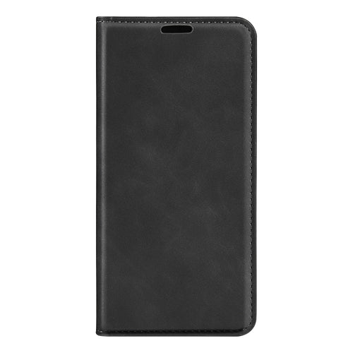 For iPhone 15 Pro Max Retro-skin  Magnetic Suction Leather Phone Case(Black) - HoMEdemic™ 