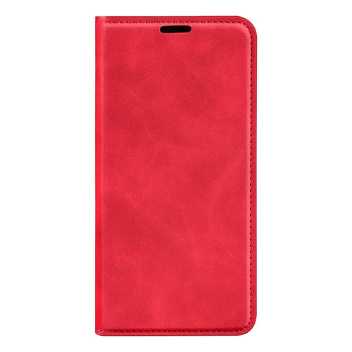 For iPhone 15 Pro Max Retro-skin  Magnetic Suction Leather Phone Case(Red) - HoMEdemic™ 