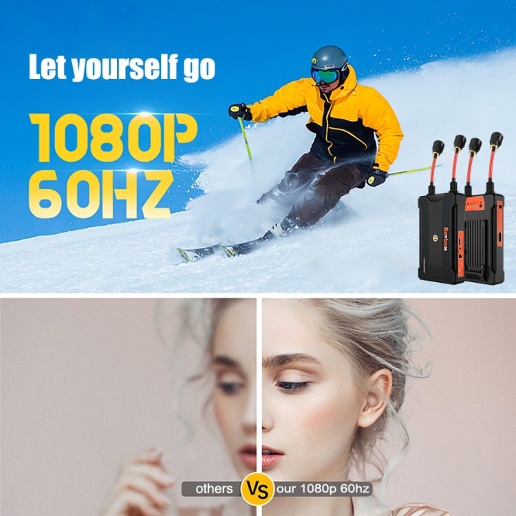 900S Pro Wireless Screen Casting HD Video Transmitter Receiver 300m Wireless Display Dongle Adapter(UK Plug) - HoMEdemic™ 
