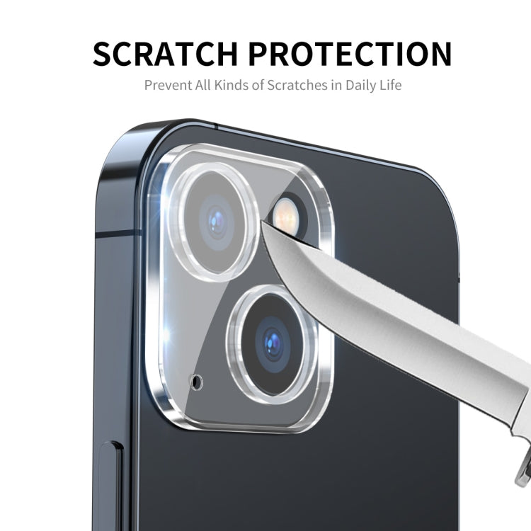For iPhone 15 / 15 Plus 2pcs ENKAY Hat-Prince 9H Rear Camera Lens Tempered Glass Film - HoMEdemic™ 