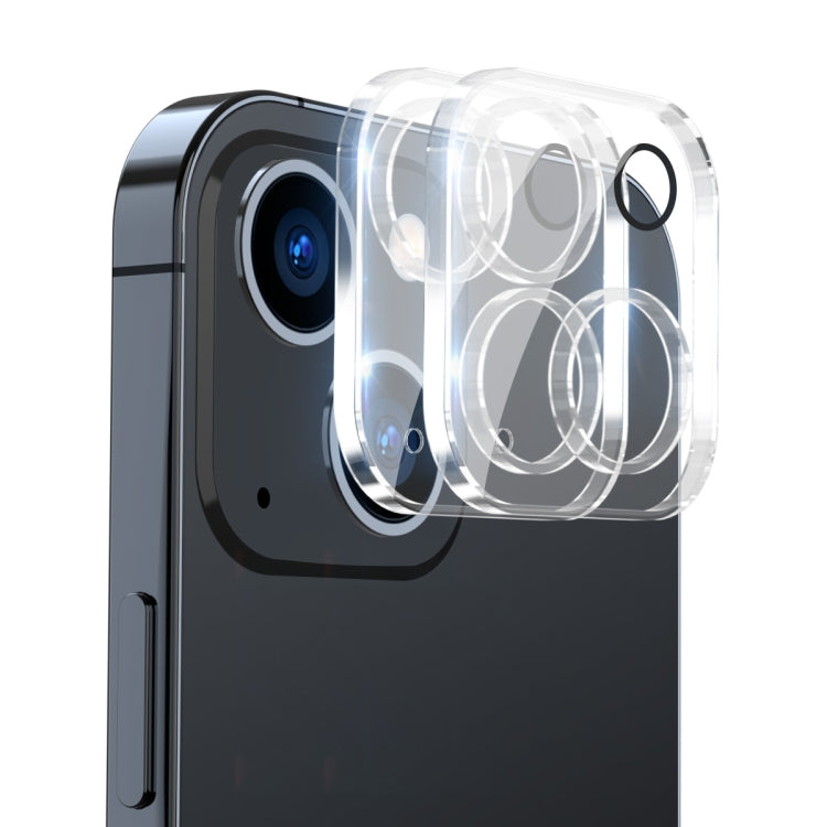 For iPhone 15 / 15 Plus 2pcs ENKAY Hat-Prince 9H Rear Camera Lens Tempered Glass Film - HoMEdemic™ 