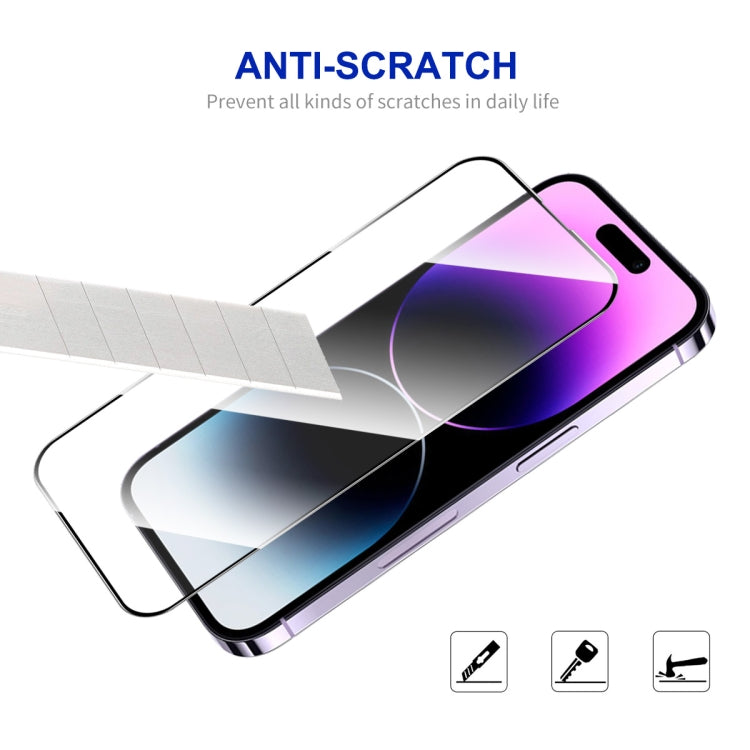 For iPhone 15 Pro Max ENKAY Full Glue High Aluminum-silicon Tempered Glass Film - HoMEdemic™ 