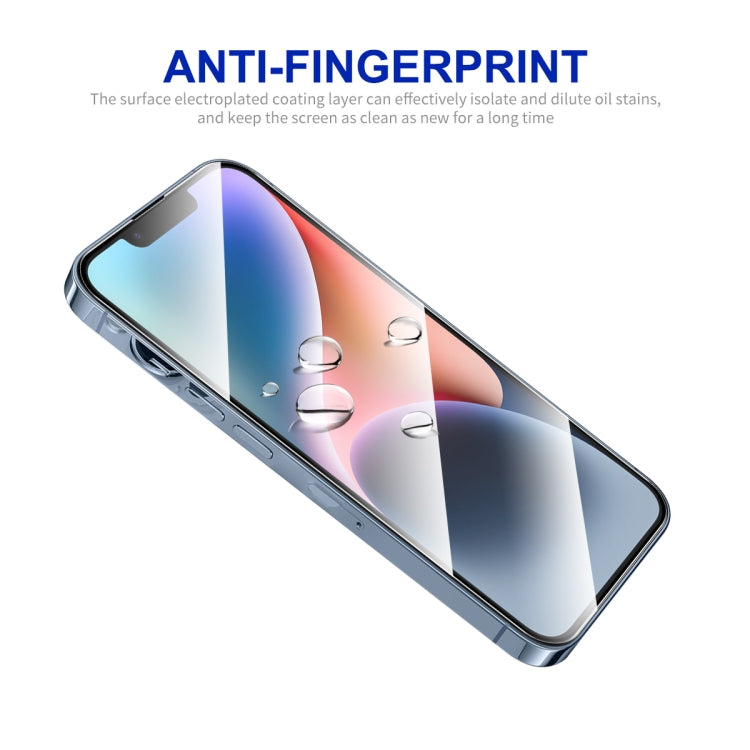 For iPhone 15 5pcs ENKAY Full Glue High Aluminum-silicon Tempered Glass Film - HoMEdemic™ 
