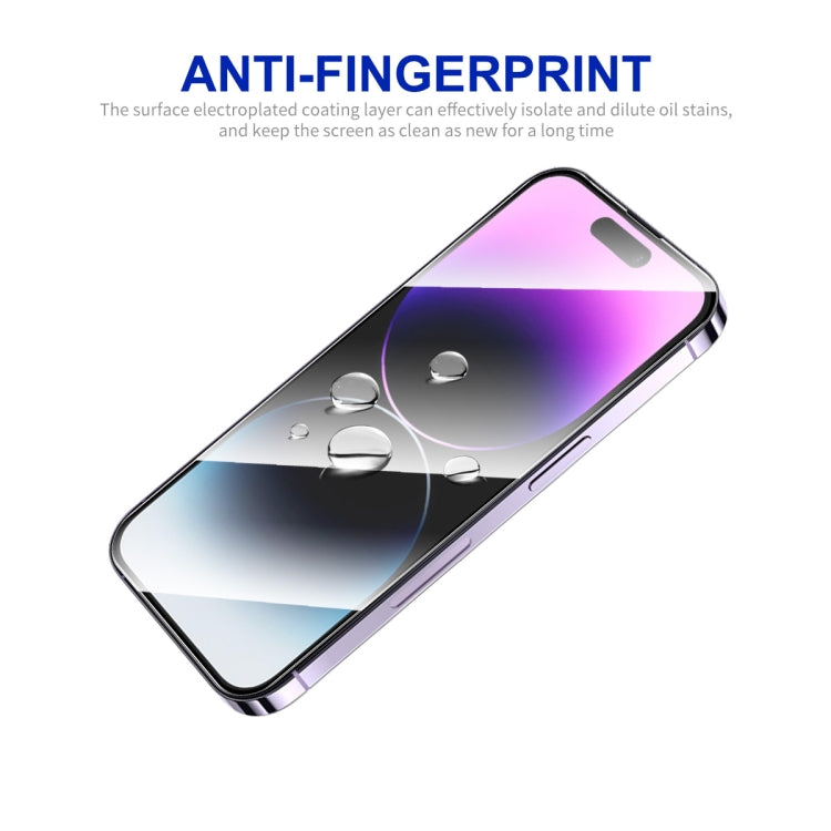 For iPhone 15 Pro Max 10pcs ENKAY Full Glue High Aluminum-silicon Tempered Glass Film - HoMEdemic™ 