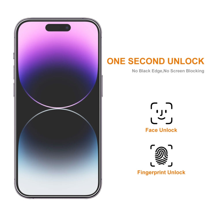 For iPhone 15 Pro Max ENKAY Hat-Prince 0.26mm 9H 2.5D High Aluminum-silicon Tempered Glass Film - HoMEdemic™ 