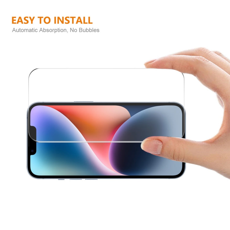 For iPhone 15 Plus 2pcs NKAY 0.26mm 9H 2.5D High Aluminum-silicon Tempered Glass Film - HoMEdemic™ 
