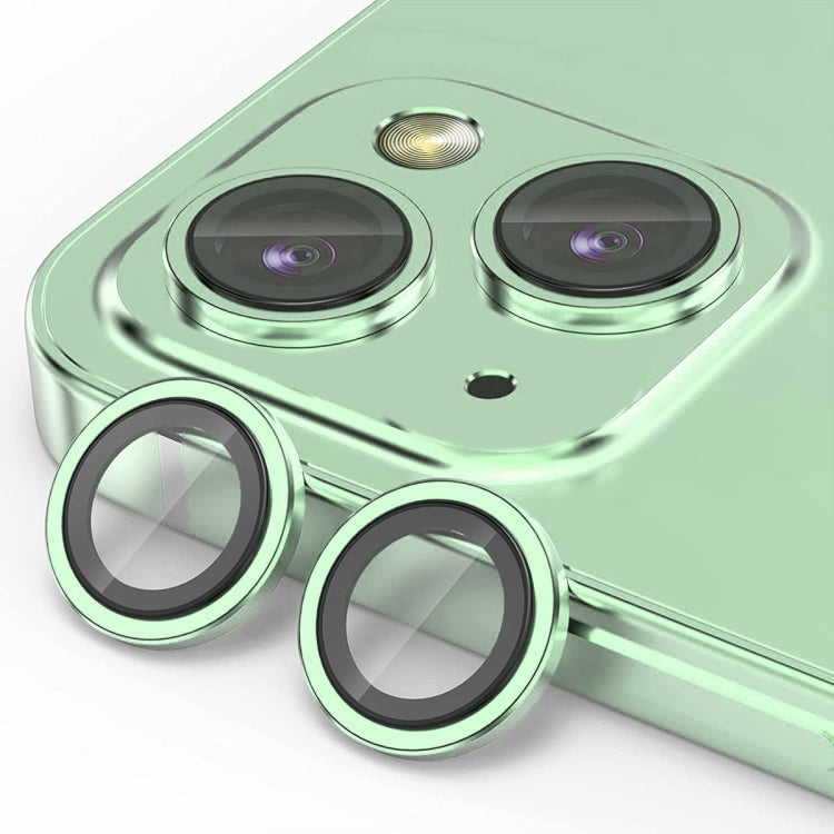 For iPhone 15 / 15 Plus ENKAY AR Anti-reflection Camera Lens Glass Full Film(Green) - HoMEdemic™ 