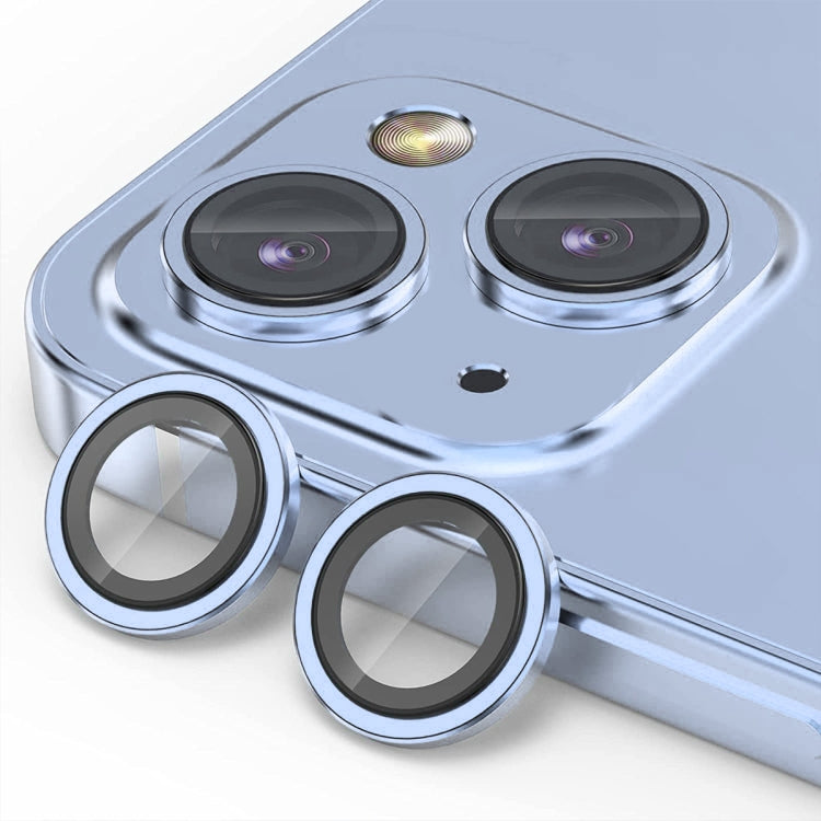 For iPhone 15 / 15 Plus ENKAY AR Anti-reflection Camera Lens Glass Full Film(Blue) - HoMEdemic™ 