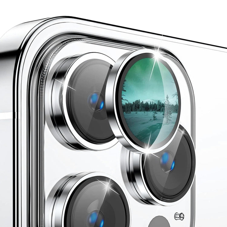 For iPhone 15 Pro / 15 Pro Max ENKAY AR Anti-reflection Camera Lens Glass Full Film(Silver) - HoMEdemic™ 