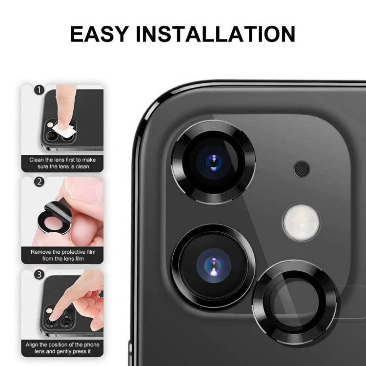 For iPhone 15 / 15 Plus ENKAY 9H Rear Lens Aluminium Alloy Tempered Glass Film(Blue) - HoMEdemic™ 