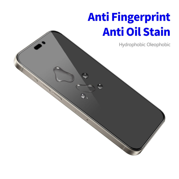 For iPhone 15 Pro ENKAY Hat-Prince 28 Degree Anti-peeping Tempered Glass Full Screen Film - HoMEdemic™ 