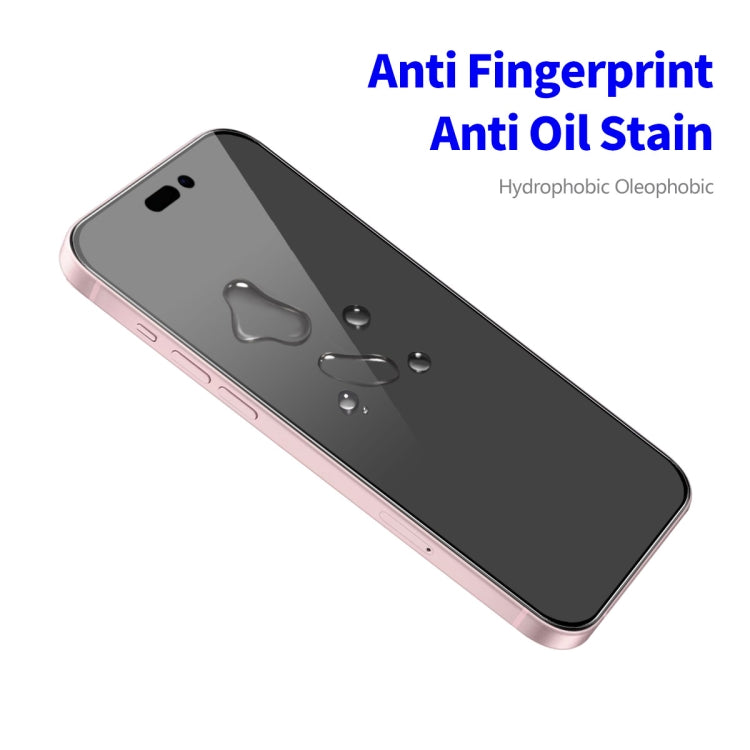 For iPhone 15 5pcs ENKAY Hat-Prince 28° Anti-peeping Tempered Glass Protector Full Screen Film - HoMEdemic™ 