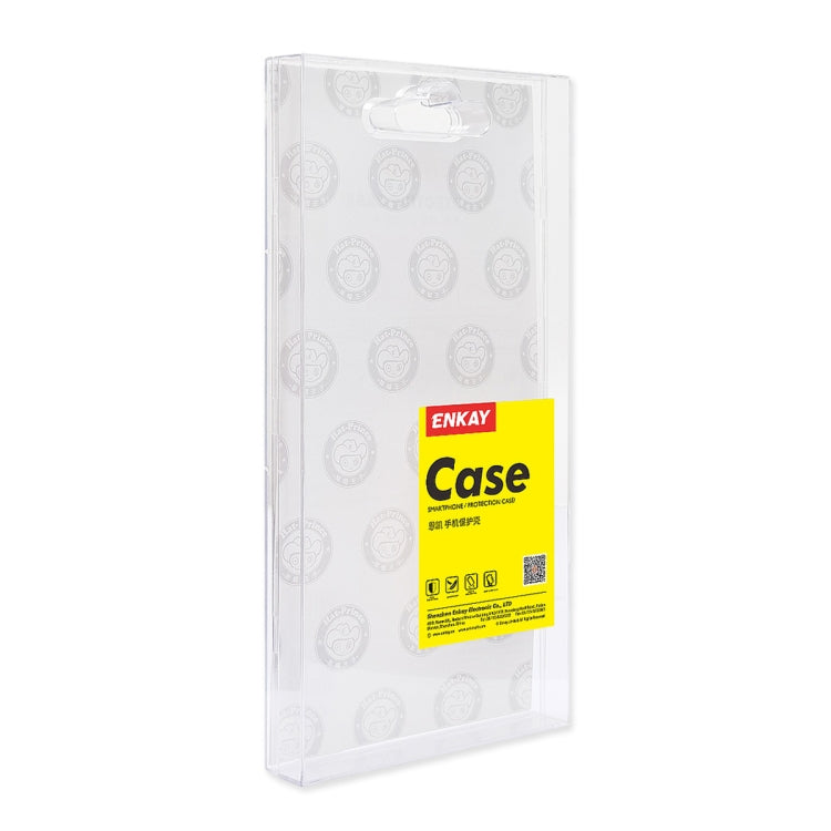 For iPhone 15 ENKAY Hat-Prince Transparent TPU Shockproof Phone Case - HoMEdemic™ 