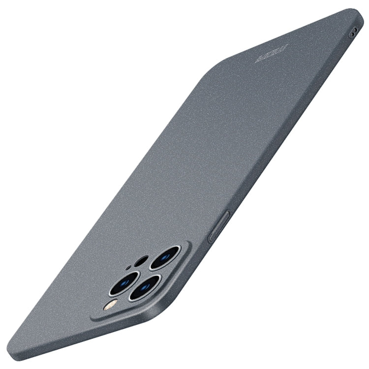 For iPhone 15 Pro MOFI Fandun Series Frosted PC Ultra-thin All-inclusive Phone Case(Gray) - HoMEdemic™ 
