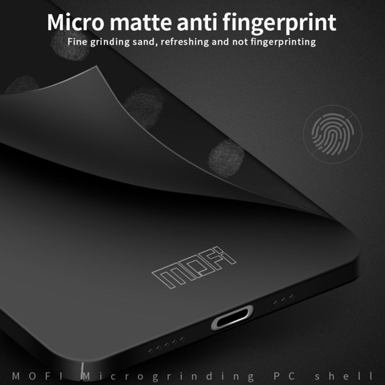 For iPhone 15 MOFI Frosted PC Ultra-thin Hard Phone Case(Black) - HoMEdemic™ 