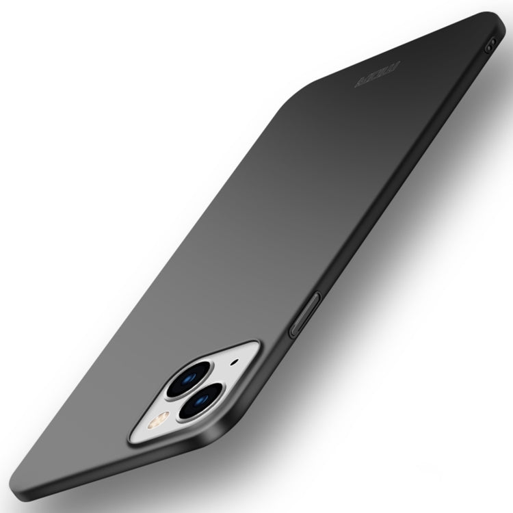 For iPhone 15 MOFI Frosted PC Ultra-thin Hard Phone Case(Black) - HoMEdemic™ 