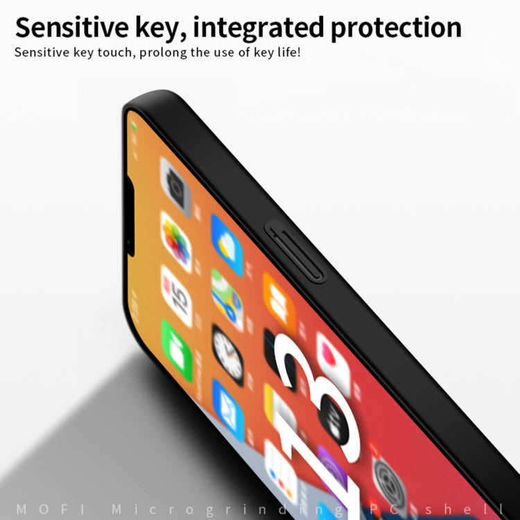For iPhone 15 Plus MOFI Frosted PC Ultra-thin Hard Phone Case(Black) - HoMEdemic™ 