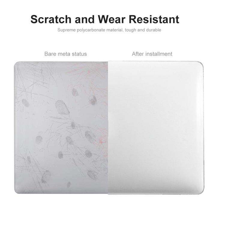 For MacBook Air 15.3 A2941 ENKAY US Version 3 in 1 Crystal Protective Case with TPU Keyboard Film & Anti-dust Plugs(Transparent) - HoMEdemic™ 