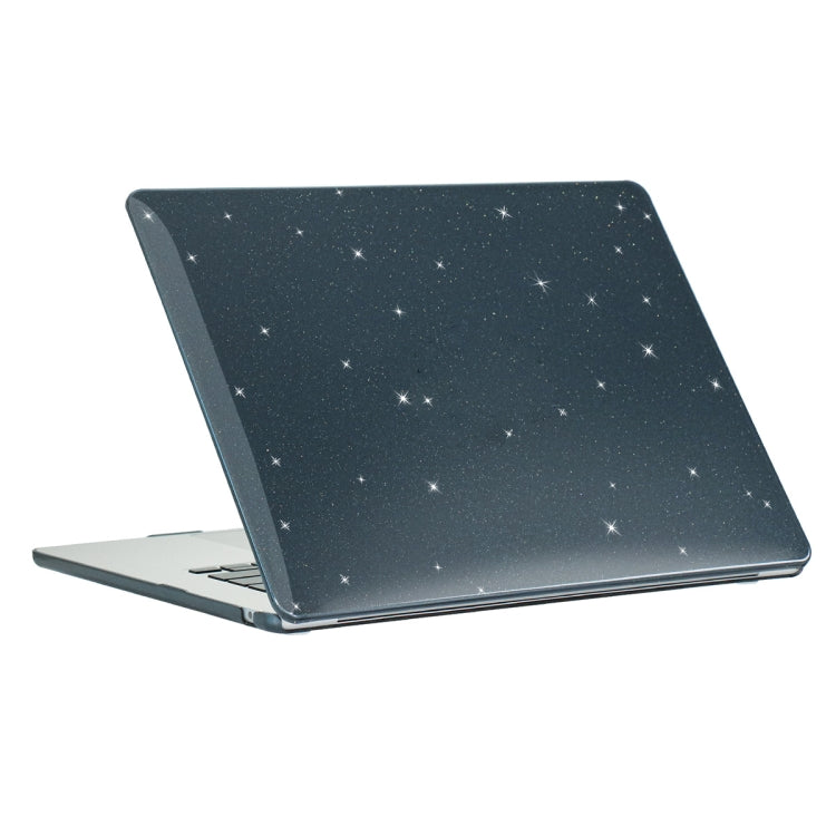 For MacBook Air 15.3 A2941 ENKAY EU Version 3 in 1 Bling Crystal Protective Case with TPU Keyboard Film & Anti-dust Plugs(Black) - HoMEdemic™ 