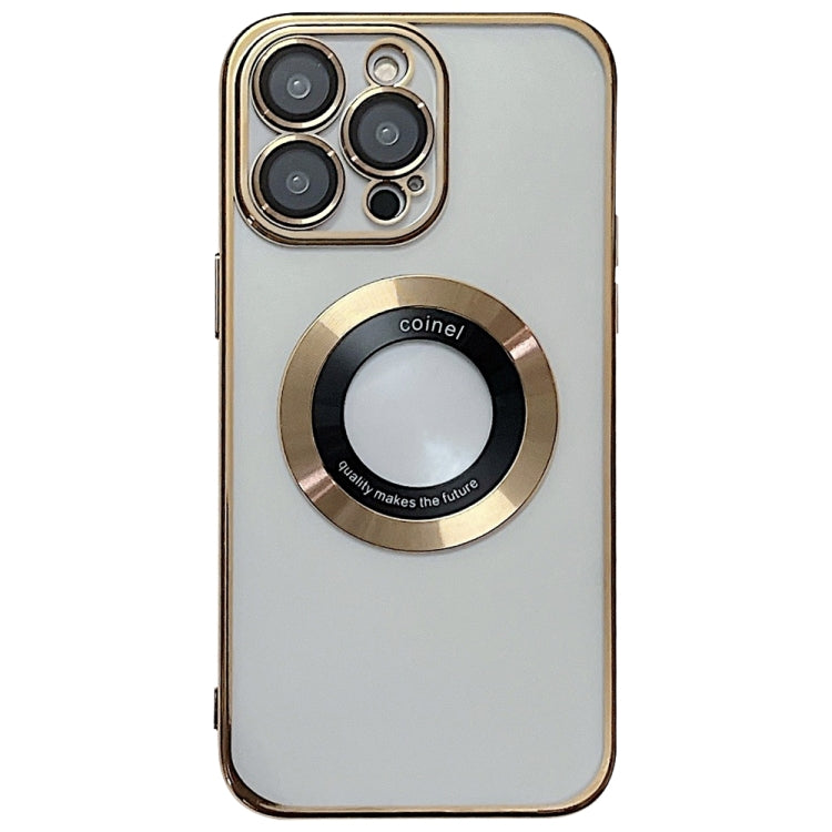 For iPhone 15 Pro Electroplating Magsafe TPU Phone Case(Golden) - HoMEdemic™ 