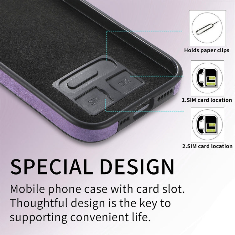 For iPhone 15 Pro Max Skin-Feel Electroplating TPU Shockproof Phone Case(Purple) - HoMEdemic™ 
