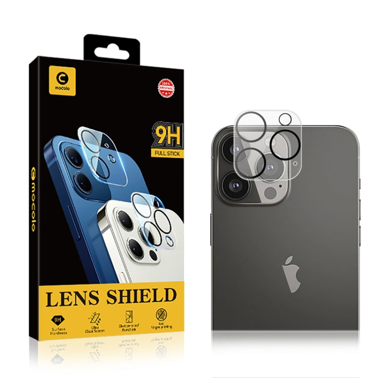 For iPhone 15 Pro / 15 Pro Max mocolo 3D 9H Camera Lens Tempered Glass Film - HoMEdemic™ 