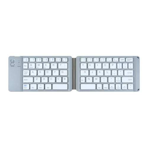 BT18 Bluetooth Keyboard Magnetic Folding Wireless Keyboard For Cell Phones Tablets Computers(Grey) - HoMEdemic™ 