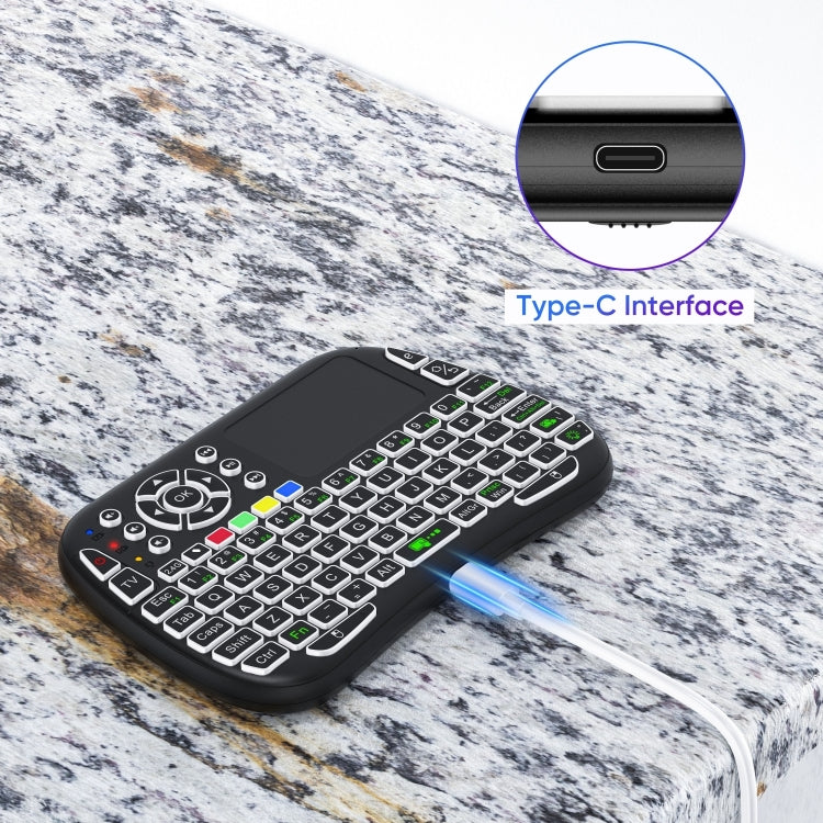 M9 Mini Wireless Keyboard Remote Control Mouse Keyboard Combo Support Touchpad Voice - HoMEdemic™ 