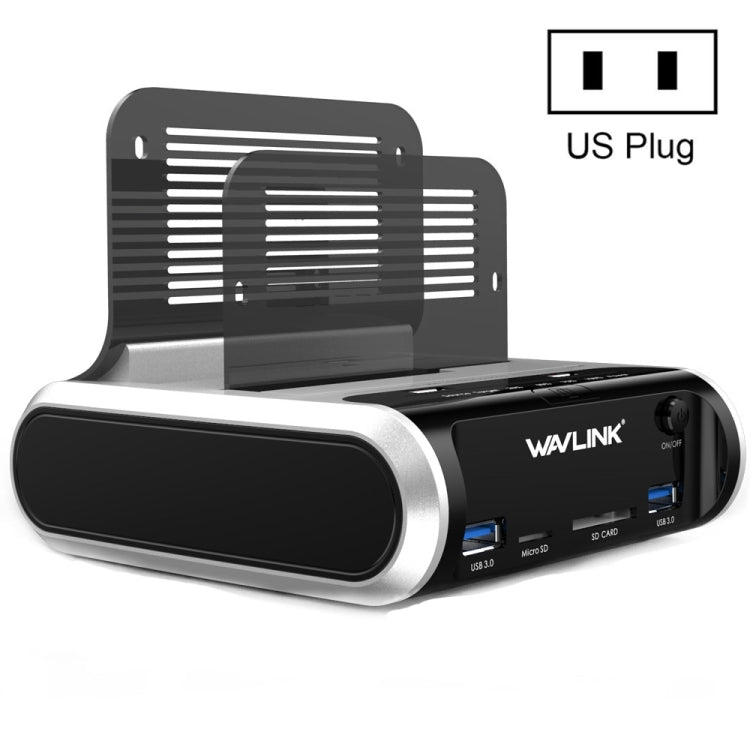 Wavlink ST336A SSD HDD Fast Offline Clone SATA  USB 3.0 External Hard Drive Case(US Plug) - HoMEdemic™ 