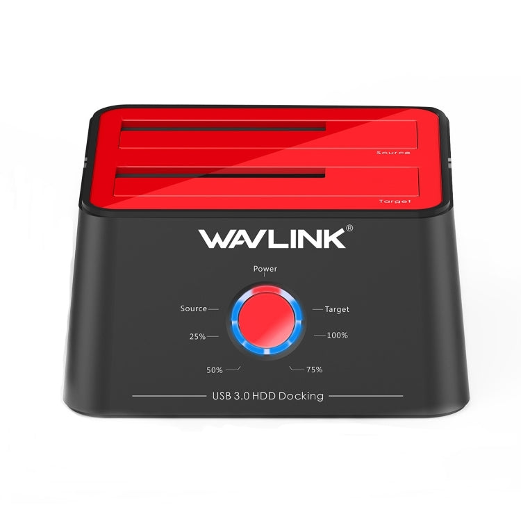 Wavlink ST334U SSD Dual Bay External Hard Drive Docking Station USB 3.0 to SATA I/II/III(AU Plug) - HoMEdemic™ 