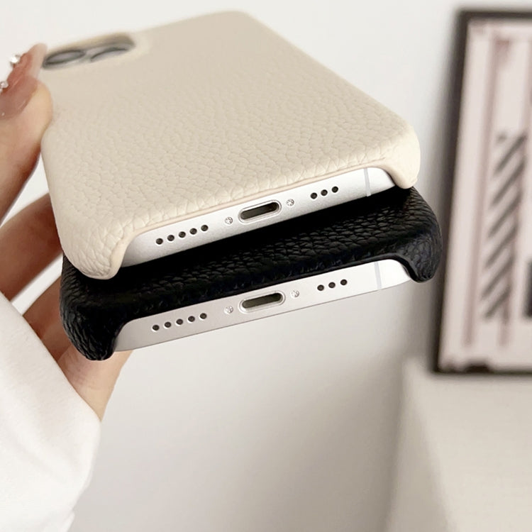 For iPhone 15 Pro Litchi Texture All-inclusive Shockproof Phone Case(Grey) - HoMEdemic™ 