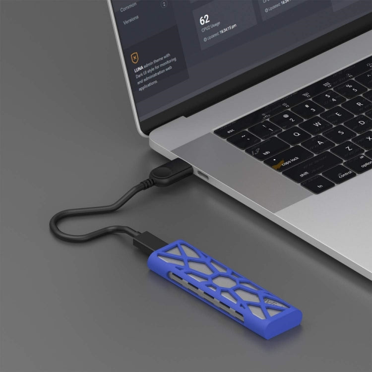 Wavlink ST338C M.2 NVMe SSD PCIE UASP M Key NGFF SATA USB-C SDD Hard Disk Box Adapter - HoMEdemic™ 