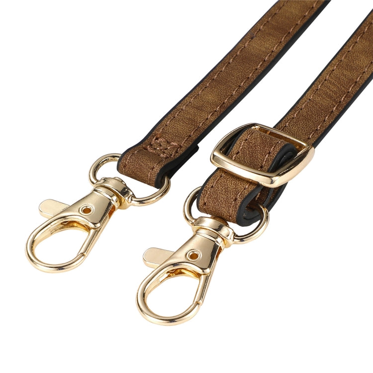 For iPhone 15 Pro Geometric Zipper Wallet Side Buckle Leather Phone Case with Crossbody Lanyard(Brown) - HoMEdemic™ 