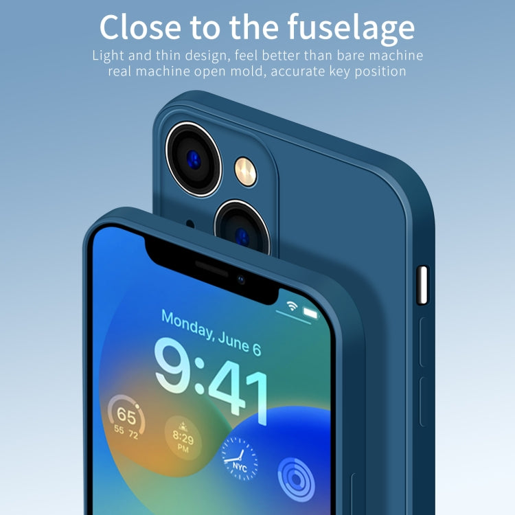 For iPhone 15 PINWUYO Sense Series Liquid Silicone TPU Phone Case(Blue) - HoMEdemic™ 
