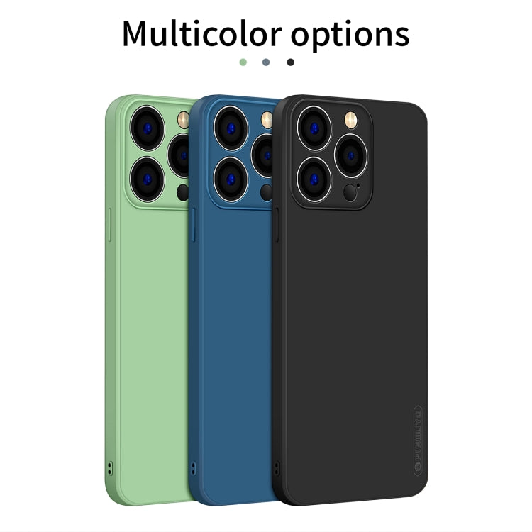 For iPhone 15 Pro PINWUYO Sense Series Liquid Silicone TPU Phone Case(Blue) - HoMEdemic™ 