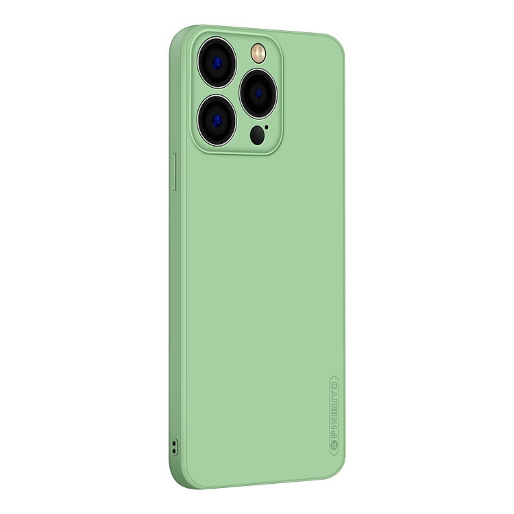 For iPhone 15 Pro PINWUYO Sense Series Liquid Silicone TPU Phone Case(Green) - HoMEdemic™ 