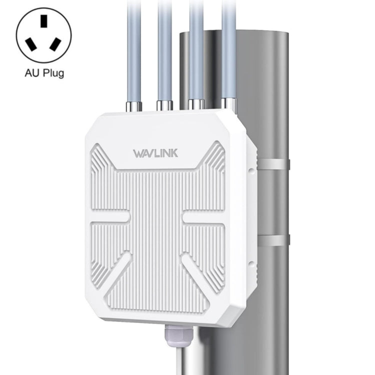 WAVLINK WN573HX1 WiFi 6 AX1800 IP67 Waterproof Outdoor Dual Band Wireless WiFi Routers, Plug:AU Plug - HoMEdemic™ 