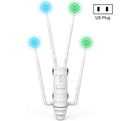 WAVLINK WN572HP3 AC1200 Dual Band Weatherproof Wireless Router Outdoor WiFi Extender, Plug:US Plug - HoMEdemic™ 