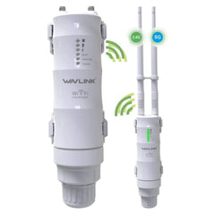 WAVLINK WN570HA1 Weatherproof 2.4+5GHz 600Mbps Outdoor WiFi Range Router Extender, Plug:UK Plug - HoMEdemic™ 