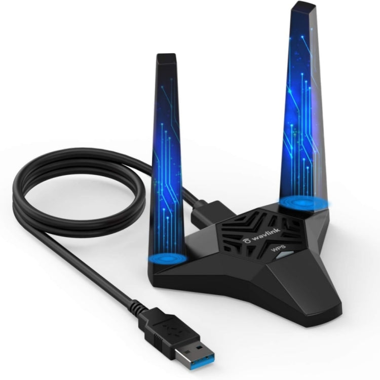 WAVLINK WN692A3 Lag-Free Gaming High Speed AC1300M Wireless Dual Band USB 3.0 Adapter - HoMEdemic™ 
