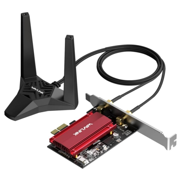 WAVLINK WN675X3-PCIE Tri-band 5400Mbps WiFi 6E PCIe Wireless Adapter BT 5.3 Network Card - HoMEdemic™ 