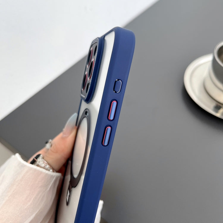 For iPhone 15 Pro Max Yashi MagSafe Magnetic Holder Phone Case(Purple) - HoMEdemic™ 