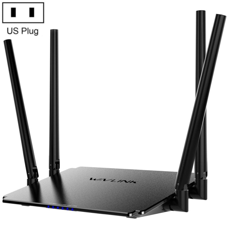 WAVLINK WN532A3 WPA2-PSK 300Mbps Dual Band Wireless Repeater AC1200M Wireless Routers, Plug:US Plug - HoMEdemic™ 