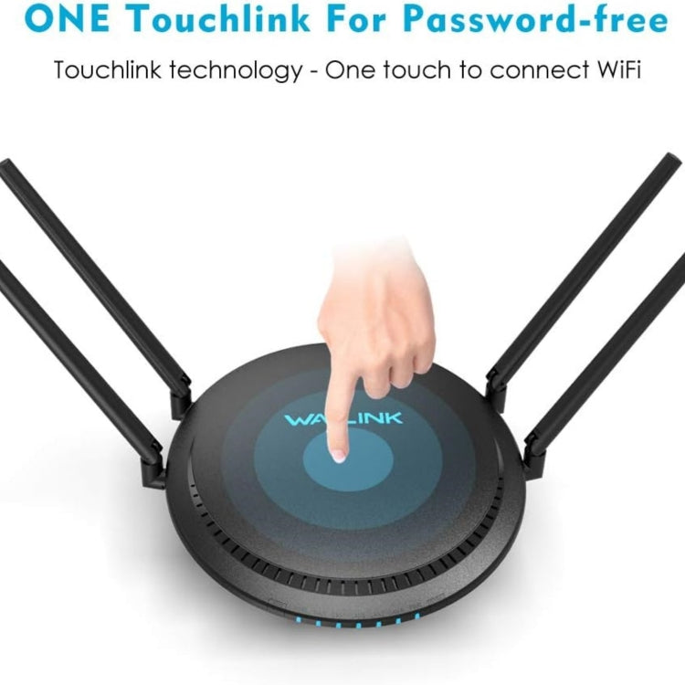 WAVLINK WN531P3 WAN / LAN Port Signal Booster Wireless Repeater AC1200 Wireless Routers, Plug:US Plug - HoMEdemic™ 