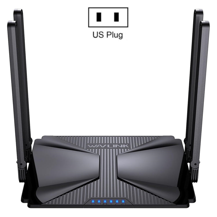 WAVLINK WN586X3 Wireless Gigabit Ethernet Router Wi-Fi 6 AX3000 Mesh Router Dual Band, Plug:US Plug - HoMEdemic™ 