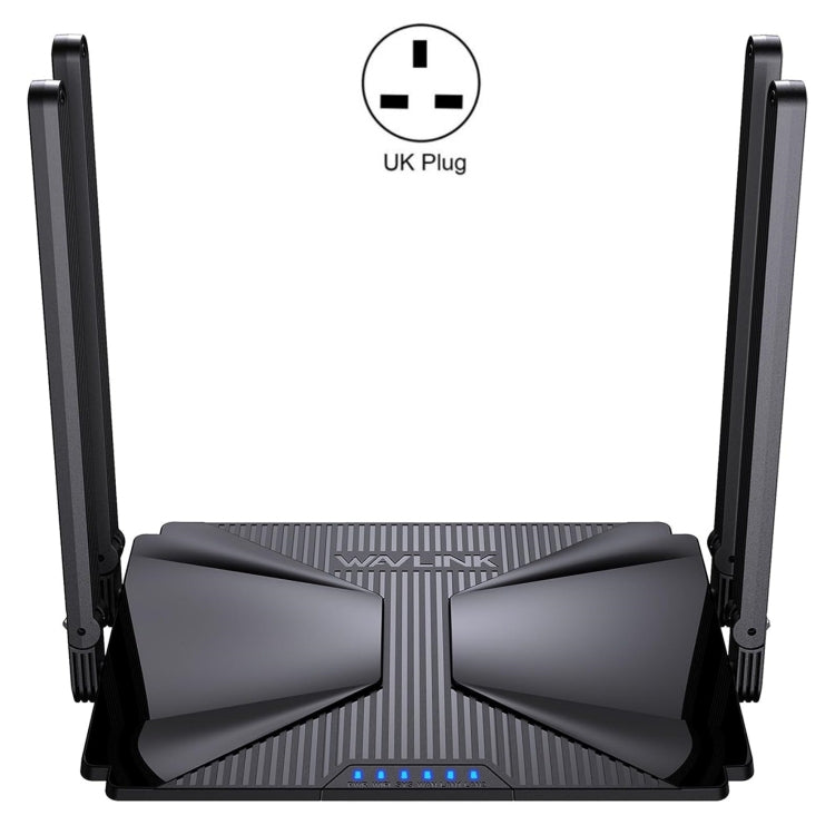 WAVLINK WN586X3 Wireless Gigabit Ethernet Router Wi-Fi 6 AX3000 Mesh Router Dual Band, Plug:UK Plug - HoMEdemic™ 
