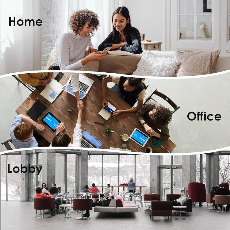 WAVLINK WN586X3 Wireless Gigabit Ethernet Router Wi-Fi 6 AX3000 Mesh Router Dual Band, Plug:EU Plug - HoMEdemic™ 