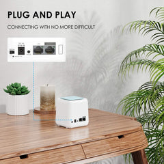 WAVLINK WN535M3 For Home Office 3pcs Mesh Wireless Router AC1200 Dual Band WiFi Signal Booster, Plug:EU Plug - HoMEdemic™ 